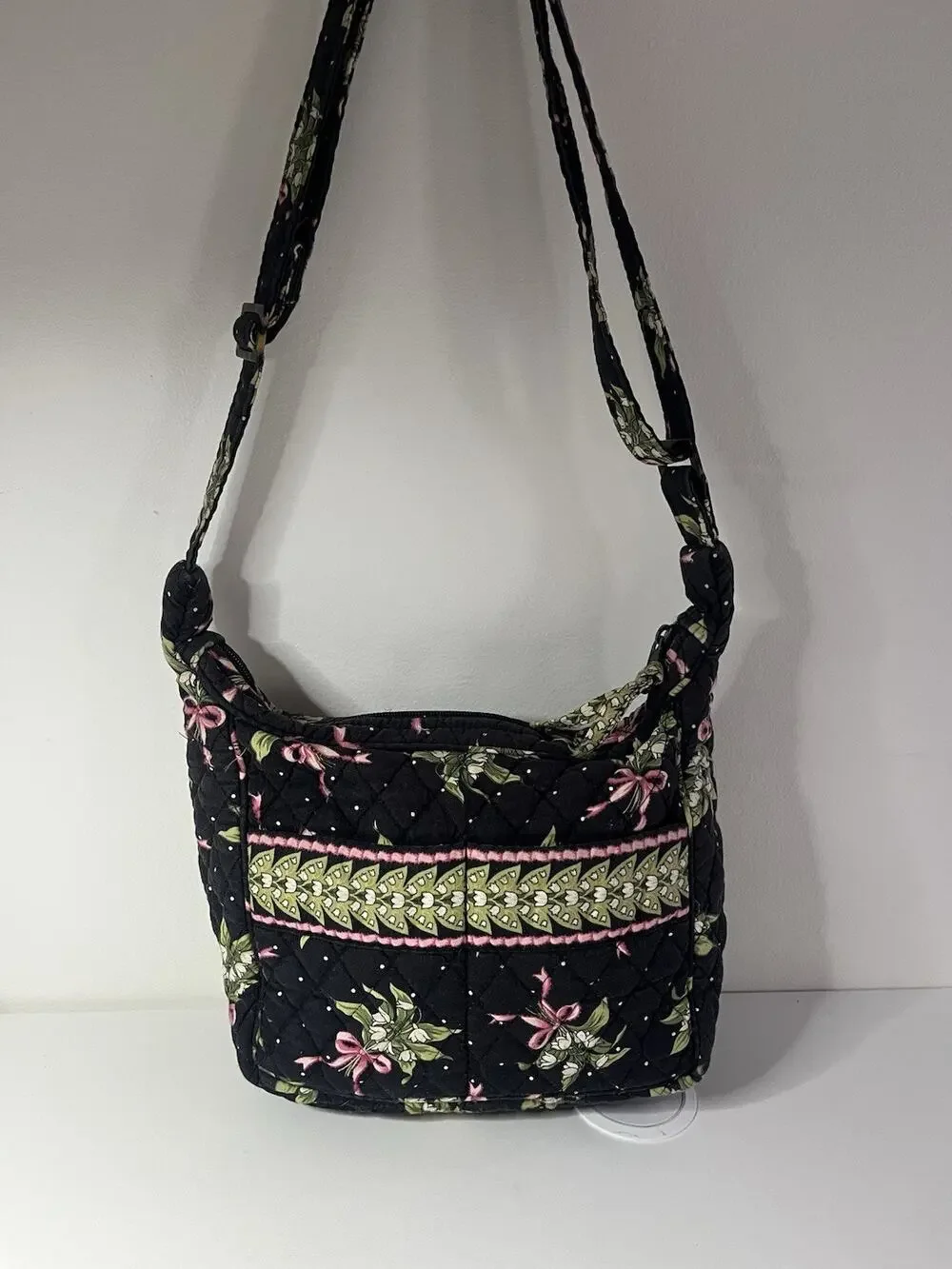 Vera Bradley New Hope 02 Crossbody Bag Shoulder Purse Breast Cancer Retired Y2K